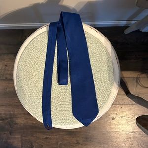 Royal blue tie
